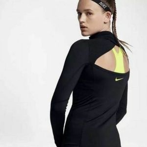 Nike Pro Hyperwarm training open back zip up